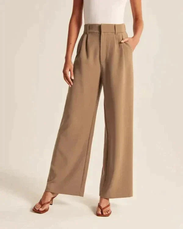 Emma & Lilly | High-waisted Wide Leg Trousers