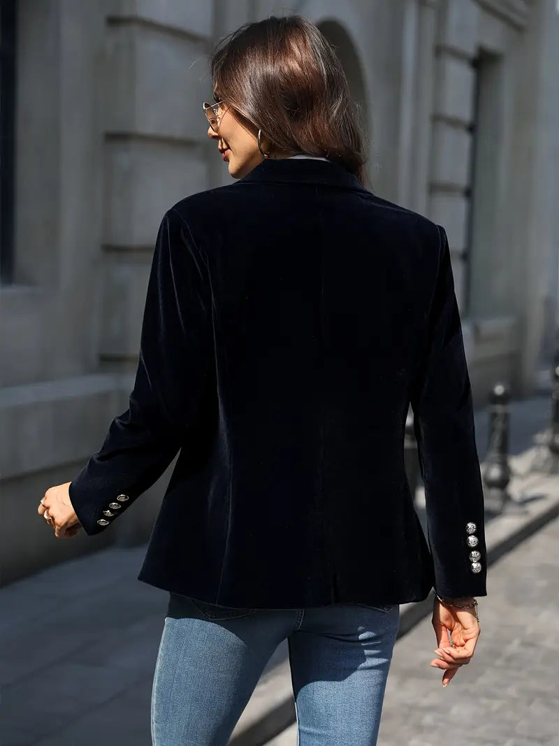 JULISSA | Elegant Velour Jacket