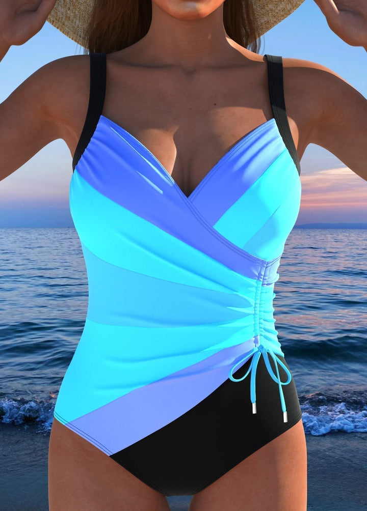 Eloria – Elegant swimsuit with a colourful print