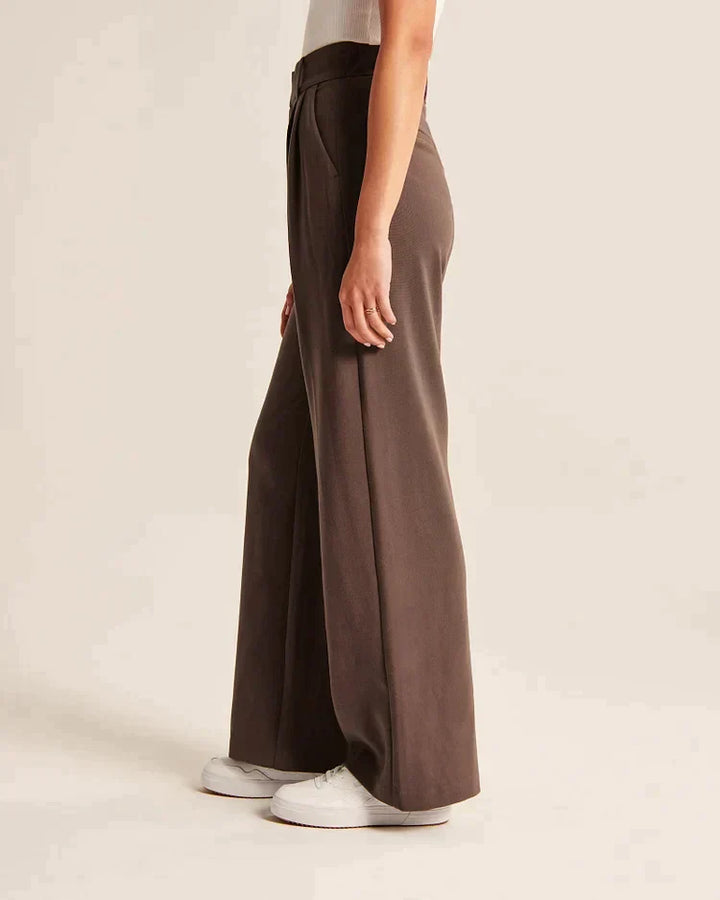 Emma & Lilly | High-waisted Wide Leg Trousers