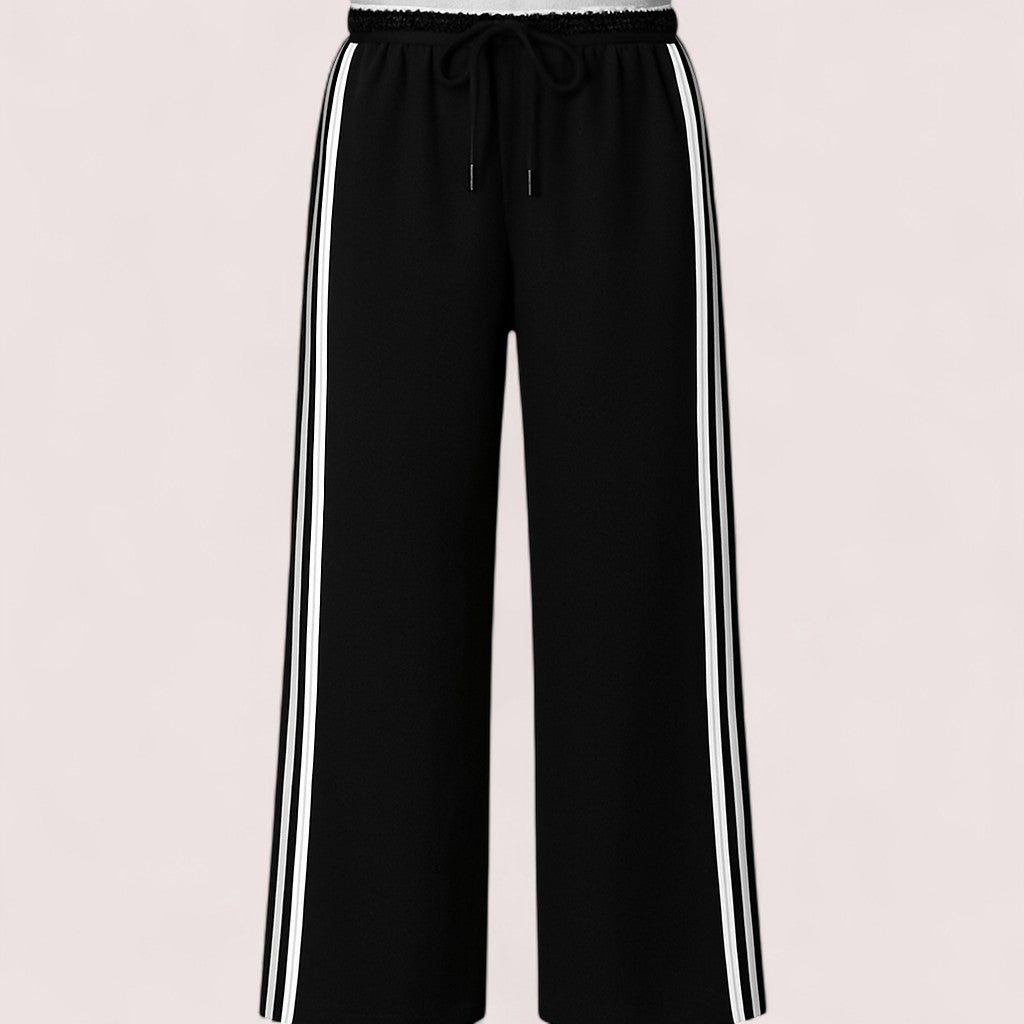 Emma & Lilly - Trendy Sporty Wide Trousers