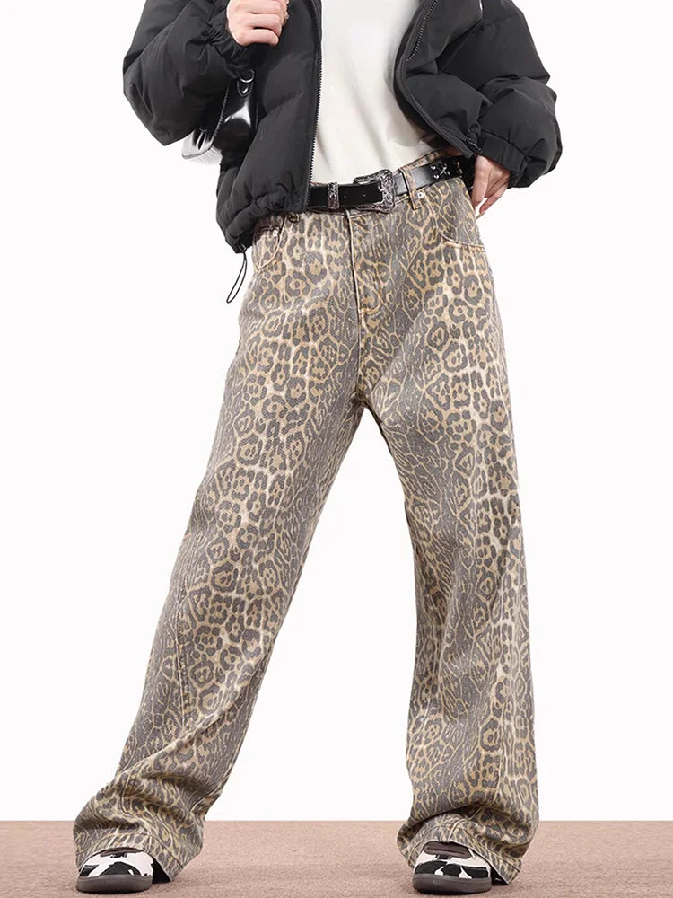 Emma & Lilly| Leopard Print Trousers