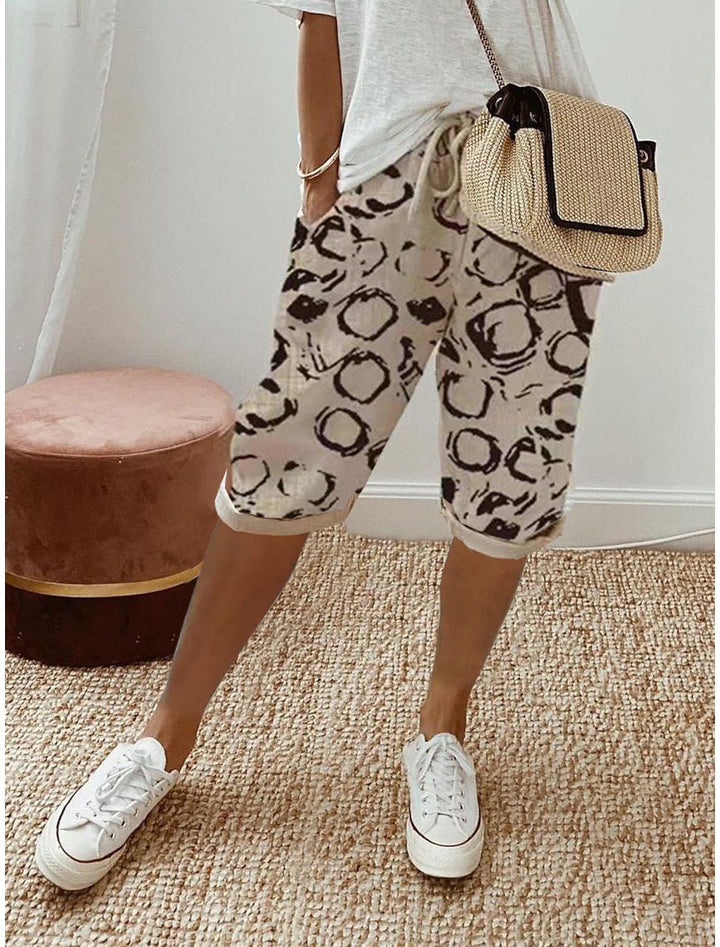 Laluna® | Cotton Linen Relaxed Shorts