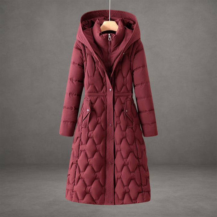 Livia™ | Longline Hooded Down Coat