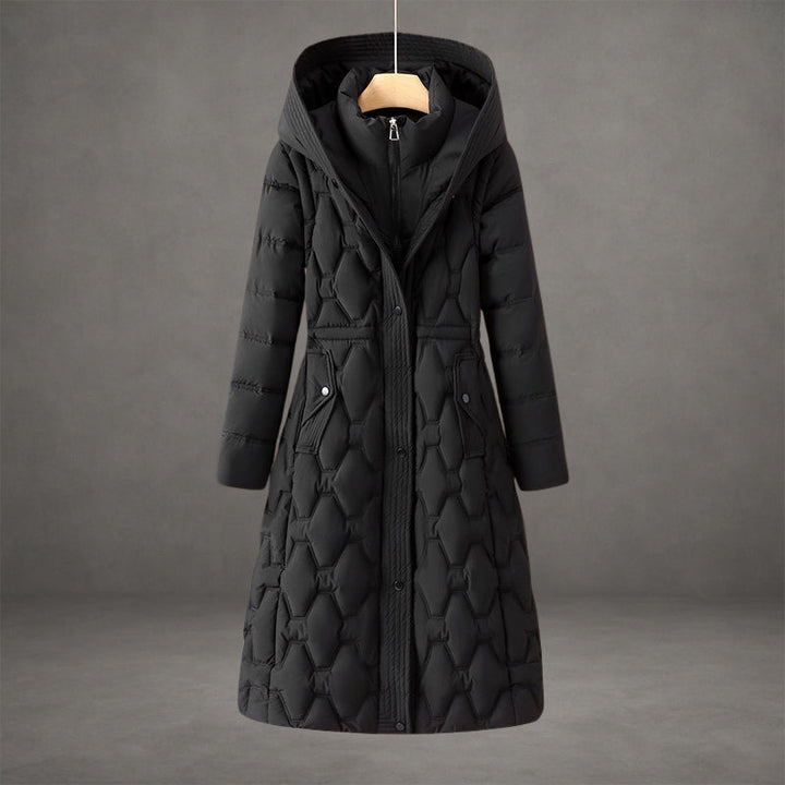 Livia™ | Longline Hooded Down Coat
