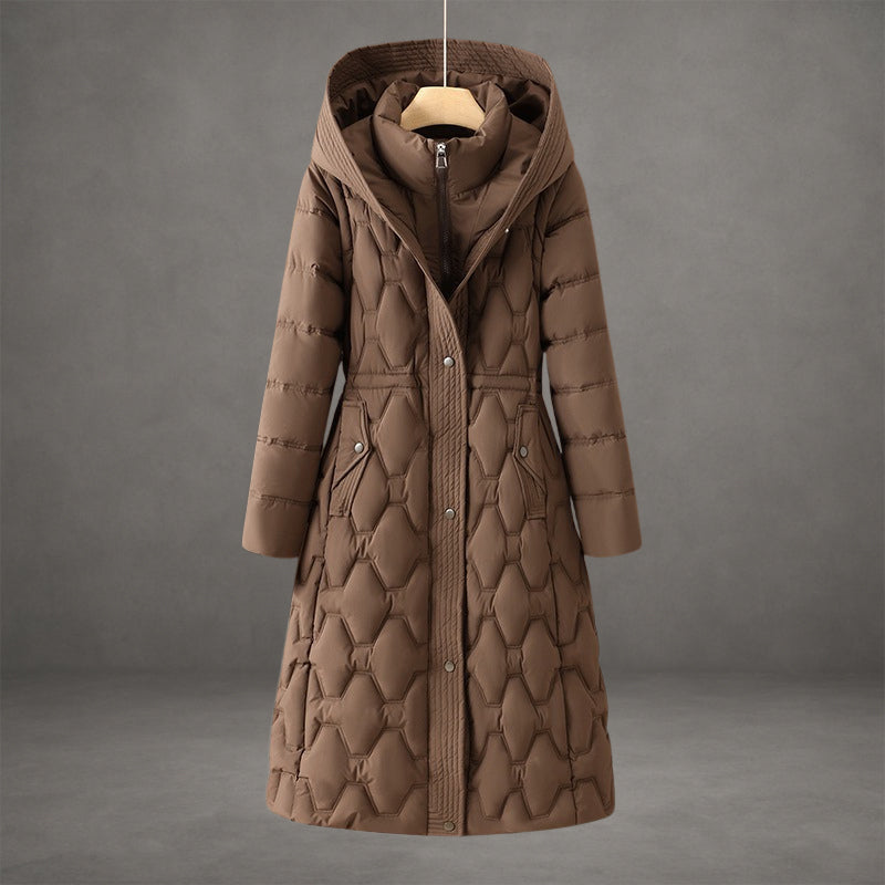 Livia™ | Longline Hooded Down Coat