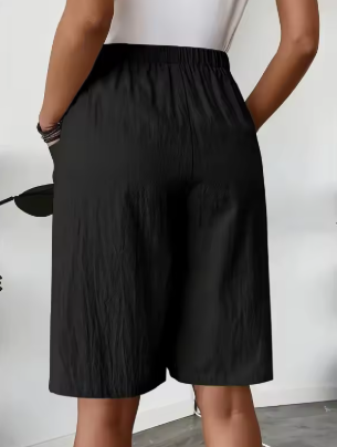 EaseMove™ Elastic Waist Skirt Shorts