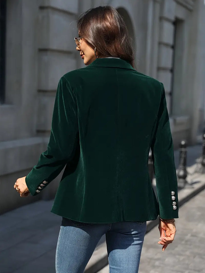 JULISSA | Elegant Velour Jacket