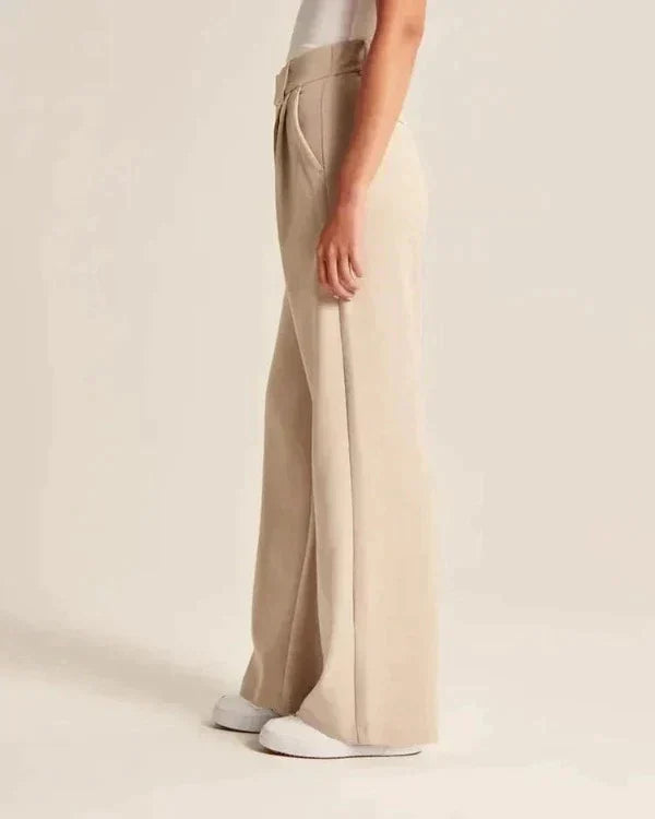Emma & Lilly | High-waisted Wide Leg Trousers