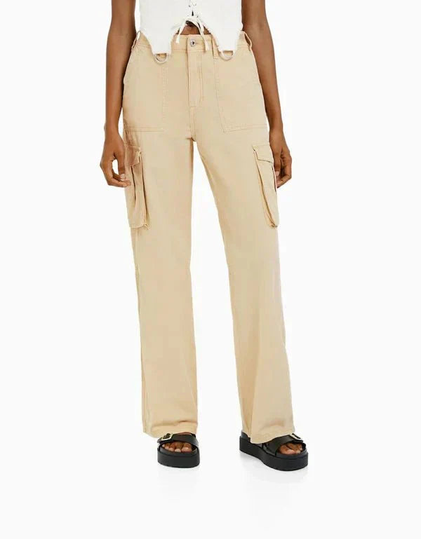 Emma & Lilly| Straight Cargo Trousers