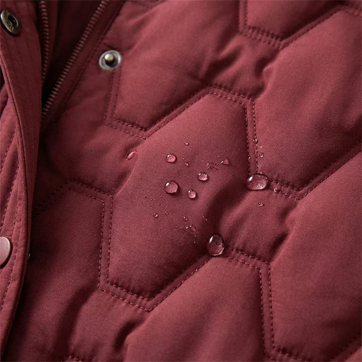 Livia™ | Longline Hooded Down Coat